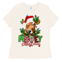 Mooey Christmas Ladies Tee | Teevron