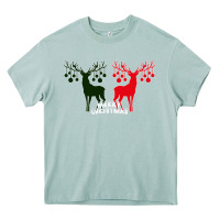 Arona Merry Christmas Reindeer Heavy Core Tee - Bettercallsaul