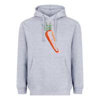 Heather Grey big carrot costume cute easy vegetable halloween gift Heavyweight Hoodie - longCreatives