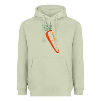 Big Carrot Costume Cute Easy Vegetable Halloween Gift Heavyweight Hoodie | Teevron