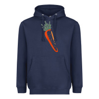 Navy big carrot costume cute easy vegetable halloween gift Heavyweight Hoodie - longCreatives