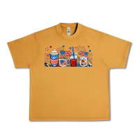 Peanut Butter 4th of july coffe cups Urban Heavy Tee - RanaPortraitStore