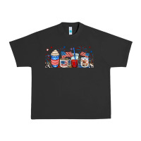 Pigment Black 4th of july coffe cups Urban Heavy Tee - RanaPortraitStore