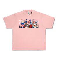 Salmon 4th of july coffe cups Urban Heavy Tee - RanaPortraitStore