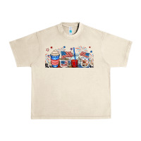 Sandshell 4th of july coffe cups Urban Heavy Tee - RanaPortraitStore