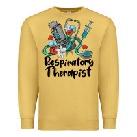 Antique Gold respiratory therapist Premium Sweatshirt - BarkalooDesign