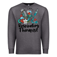 Charcoal Heather respiratory therapist Premium Sweatshirt - BarkalooDesign