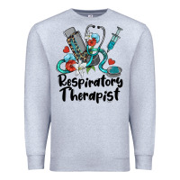 Heather Grey respiratory therapist Premium Sweatshirt - BarkalooDesign