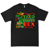Black Tacosaurus Rex Premium Tee - texasbilliewilder