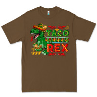Cacao Tacosaurus Rex Premium Tee - texasbilliewilder