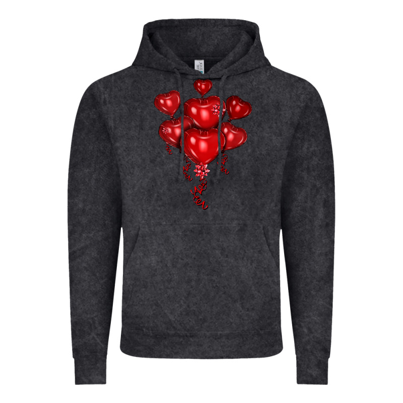 Heart Balloons Olivia Vintage Hoodie by OliviaCreatesArt | Teevron