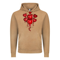 Vintage Camel heart balloons olivia Vintage Hoodie - OliviaCreatesArt