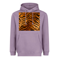 Handdrawn Tiger Pattern Heavyweight Hoodie | Teevron
