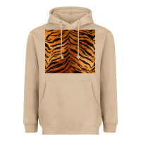 Mushroom handdrawn tiger pattern Heavyweight Hoodie - BarkalooDesign