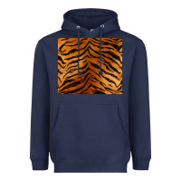 Navy handdrawn tiger pattern Heavyweight Hoodie - BarkalooDesign