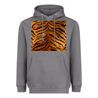 Storm handdrawn tiger pattern Heavyweight Hoodie - BarkalooDesign