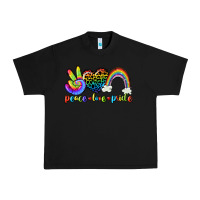 Black Peace love pride Urban Heavy Tee - CowGirlArtShop