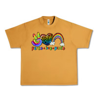 Peanut Butter Peace love pride Urban Heavy Tee - CowGirlArtShop