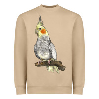 Mushroom Cocktail Parrot Heavyweight Sweatshirt - LillyAllenDesigns
