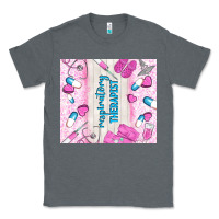 Charcoal Heather respiratory therapist Classic Tee - TumblerDesignByShophia