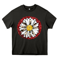 Asphalt daisy Heavy Core Tee - JahusDesignShop
