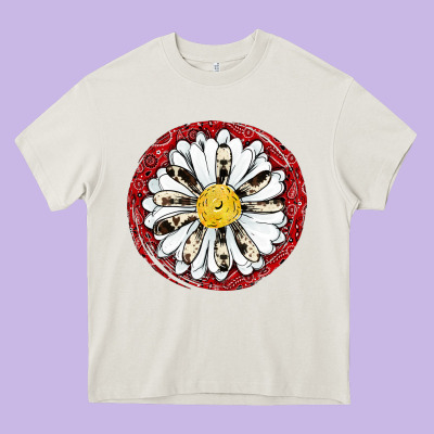 Daisy Heavy Core Tee Designed By Jahusdesignshop