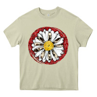 Mossy daisy Heavy Core Tee - JahusDesignShop