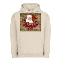 Pigment French Oak santa merry christmas y'all Urban Hoodie - AdoDesignShop