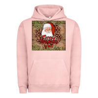 Pigment Salmon santa merry christmas y'all Urban Hoodie - AdoDesignShop
