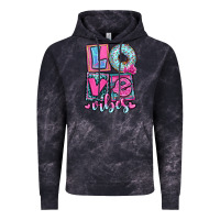 Cloud Black love vibes Vintage Hoodie - OliviaCreatesArt