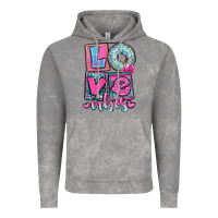 Cloud Rock love vibes Vintage Hoodie - OliviaCreatesArt