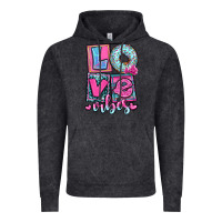 Vintage Black love vibes Vintage Hoodie - OliviaCreatesArt