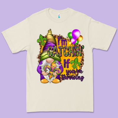 I'm Catching If You're Throwing Premium Tee Designed By Nancycooperartshop
