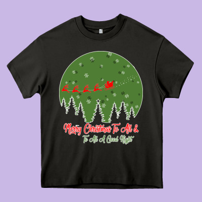 Merry Christmas To All To All A Good Night Heavy Core Tee Designed By Bettercallsaul