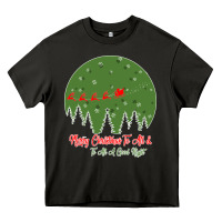 Asphalt Merry Christmas To All To All A Good Night Heavy Core Tee - Bettercallsaul