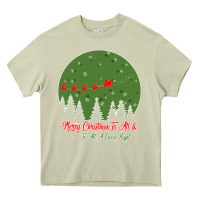 Mossy Merry Christmas To All To All A Good Night Heavy Core Tee - Bettercallsaul