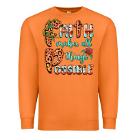 Carrot faith makes all things possible Premium Sweatshirt - BarkalooDesign