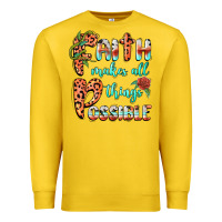 Lemon faith makes all things possible Premium Sweatshirt - BarkalooDesign
