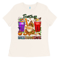 Bone hallothanksmas teacher Ladies Tee - texasbilliewilder