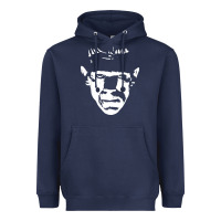 Navy classic monster horror movie poster vintage halloween Heavyweight Hoodie - longCreatives