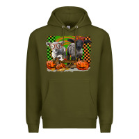 Army Green Baby Sheeps Premium Hoodie - LillyAllenDesigns