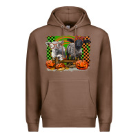 Chestnut Baby Sheeps Premium Hoodie - LillyAllenDesigns