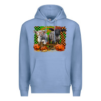 Colony Blue Baby Sheeps Premium Hoodie - LillyAllenDesigns