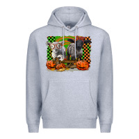 Heather Grey Baby Sheeps Premium Hoodie - LillyAllenDesigns