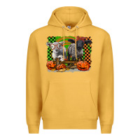 Mustard Baby Sheeps Premium Hoodie - LillyAllenDesigns