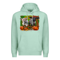 Seafoam Baby Sheeps Premium Hoodie - LillyAllenDesigns