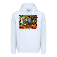 White Baby Sheeps Premium Hoodie - LillyAllenDesigns