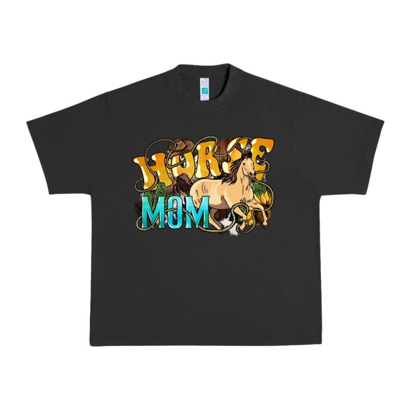 Horse Mom Rope Urban Heavy Tee by HowdyJamesFarm | Teevron