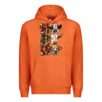 Carrot Ho Ho Ho Cows Premium Hoodie - RanaPortraitStore