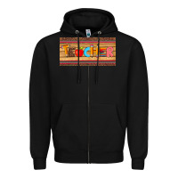 Black teacher pen apple license plate template Zipper Hoodie - Artiststas